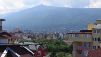 Mount Vitosha in Sofia, Bulgaria